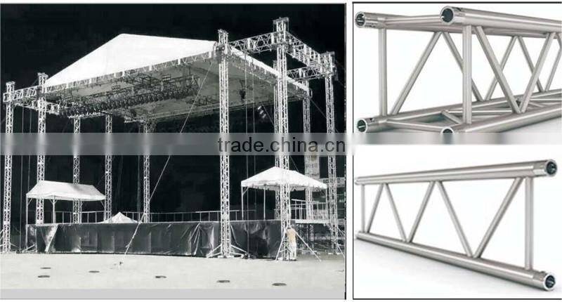 Aluminum led display truss, stage lighting truss rotating truss