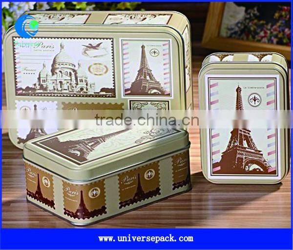 Custom Nice Personal Printing Iron Box Design Boxes Made In China