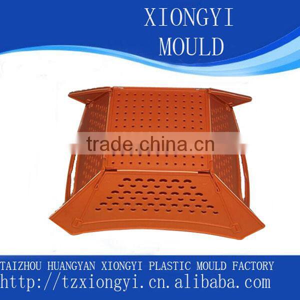 custom EU standard injection foldable fruit basket mold manufacturer