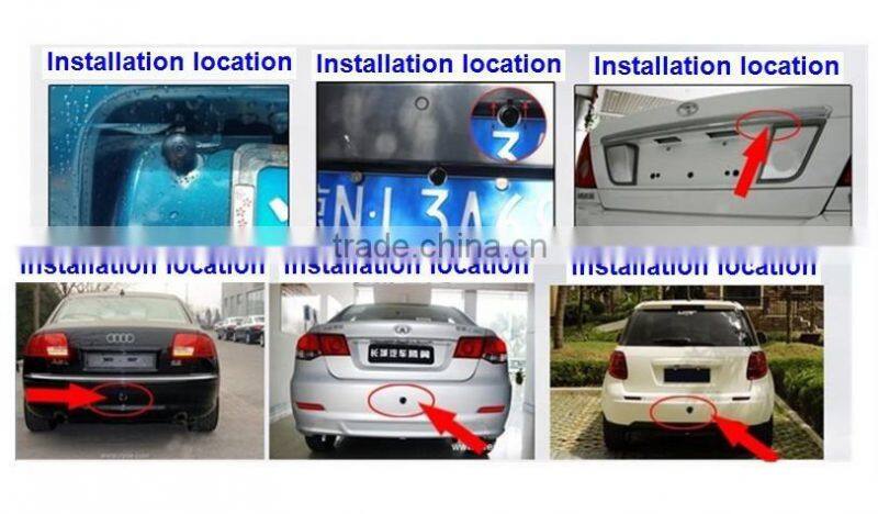 high resolution universal car reversing waterproof camera best price