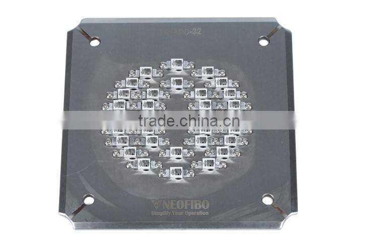 32 connectors a time polishing LC connector fc hand polish jig