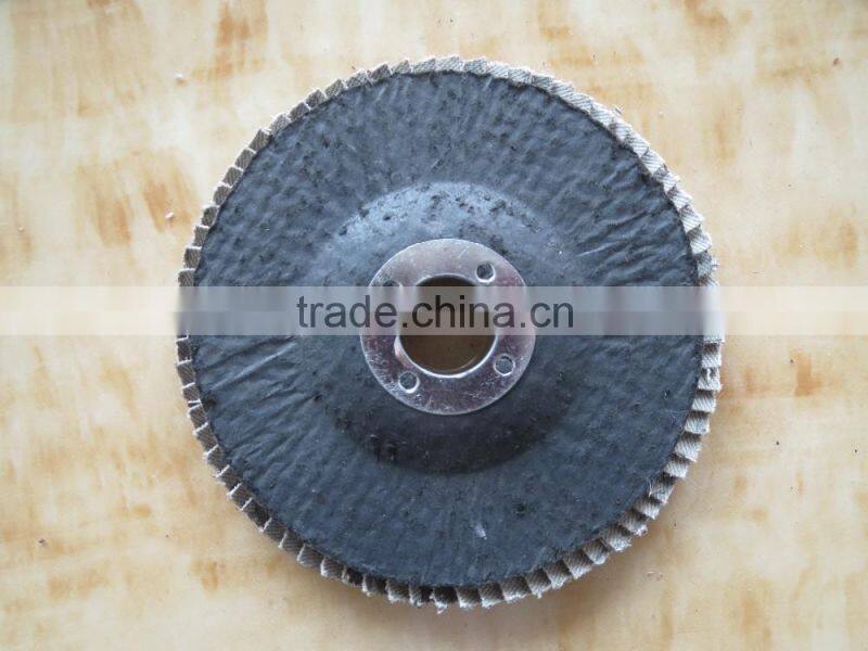 coated abrasive flap disc for metal and stainless steel grinding