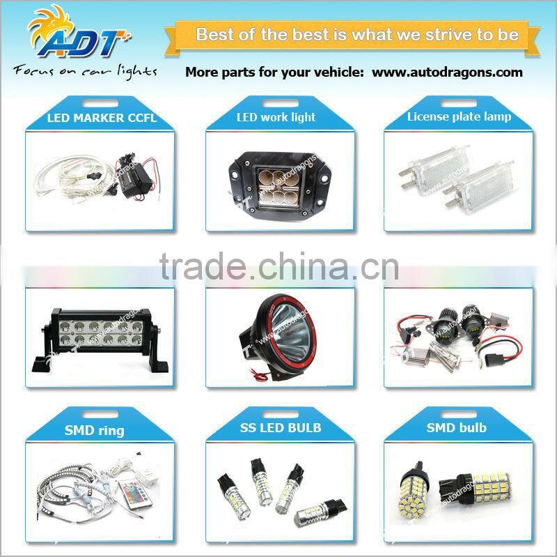 White 6000K HID 48-SMD H8 LED Bulbs For Car Fog Lights Driving Lamps