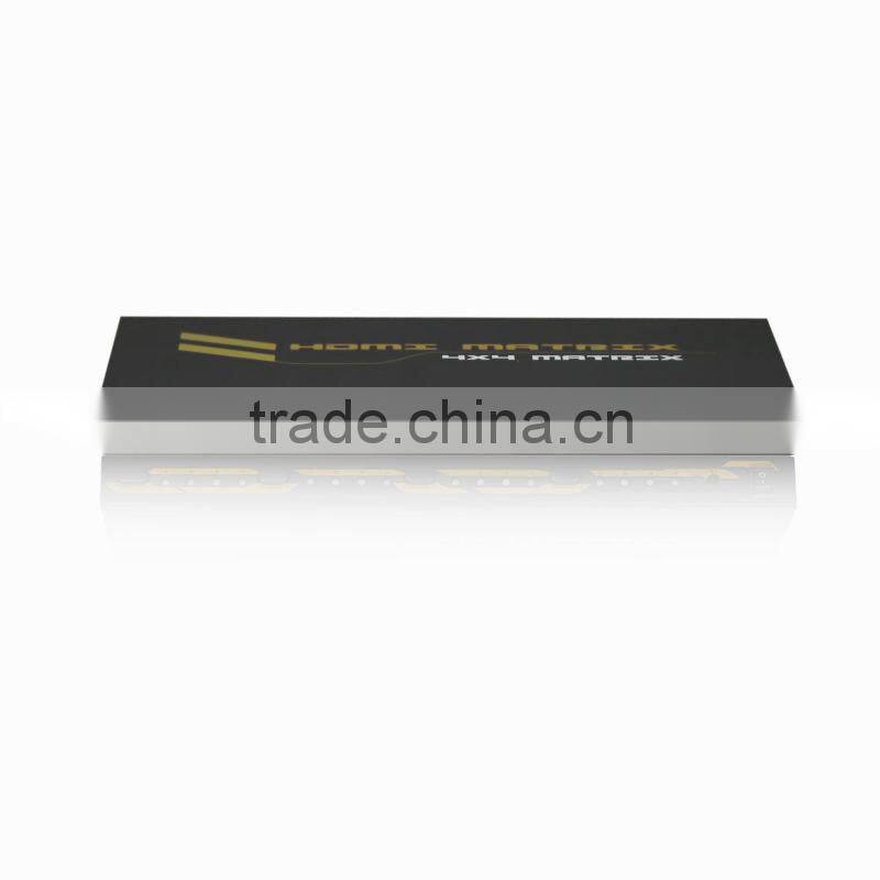 hdmi matrix over cat6 for 100m 4x4 hdmi matrix switcher 3d support 1080p