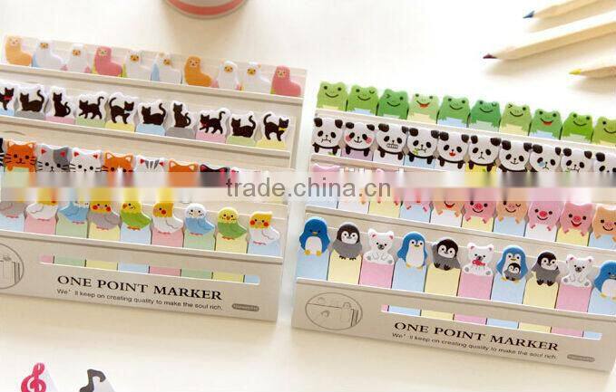 Hot new animal shaped post notes stick marker