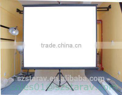 Cheap Tripod Standing Projection Screen Portable Tripod Projector Screen