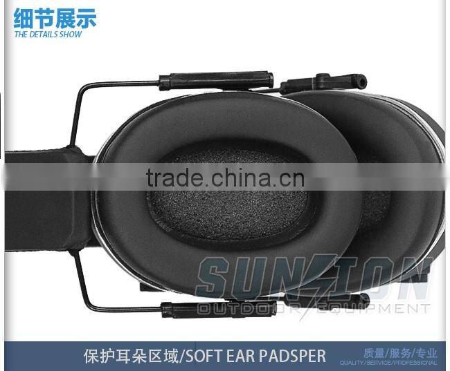 ABS Material Durable Tactical Ear Muff (Electronic Control)