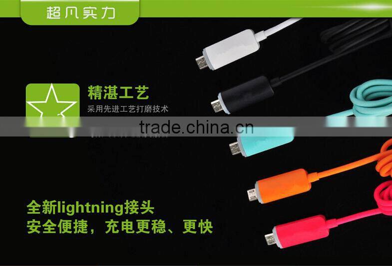 Micro USB Cable With Led Light From FABIT Company