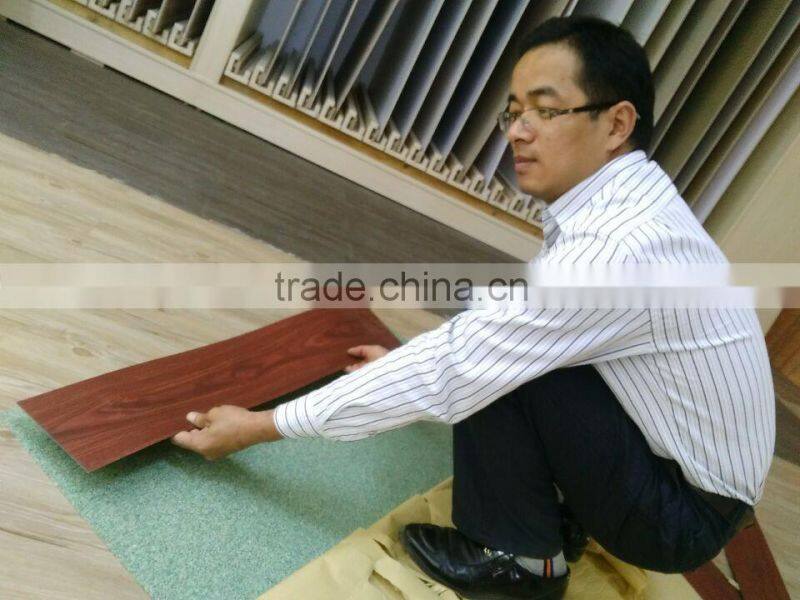 new patented PU self adhesive cushion for DIY flooring