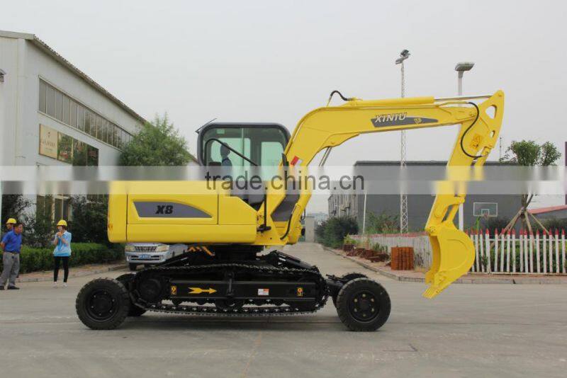 china mini wheel loader articulated small loader with front end loader for sale cheap price