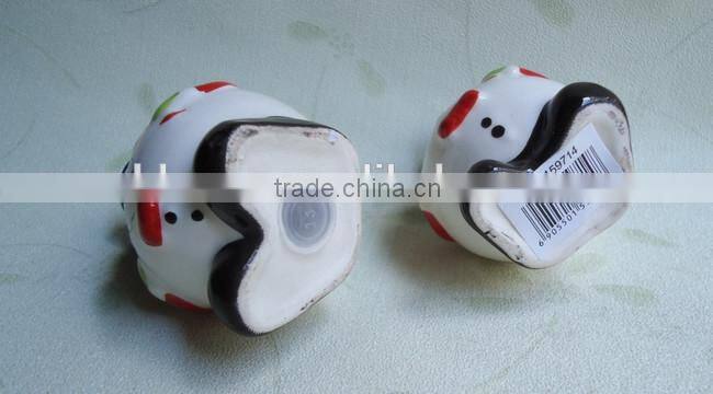 ceramic cartoon salt pepper shaker set