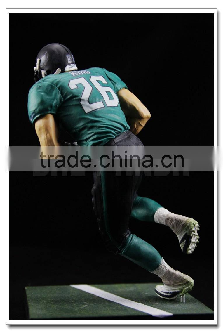 3D Plastic American Football Player Action Figures