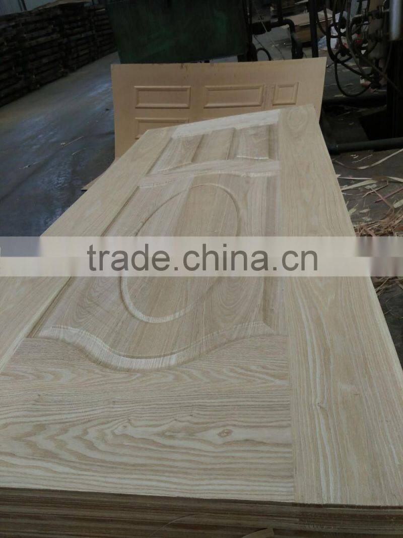 3.0mm ASH wood veneer HDF door skin