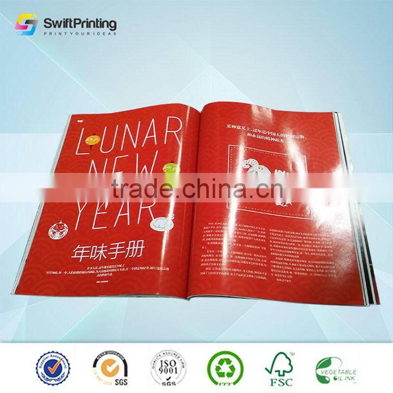 Top grade Crazy Selling branded 2015 small magazine printing