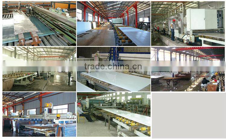 Engineered Diamond White Quartz Tile Flooring