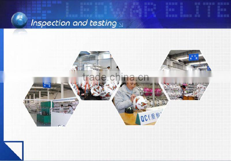 hand stitched size 5 soccer ball in PU material