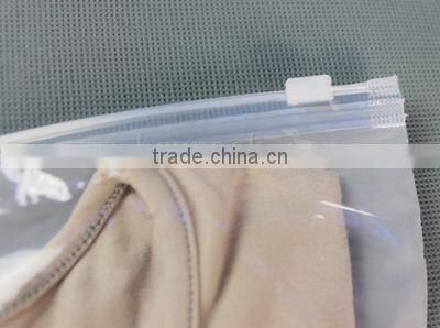 slider zipper bag/huakuai bag/pouch with slider zipper