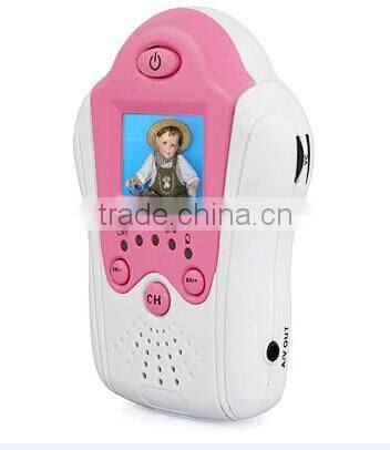 Flower Design 1.5 inch TFT LCD 2.4G Wireless Baby Monitor Night Vision pixels 628 X 582 (PAL) AV Out