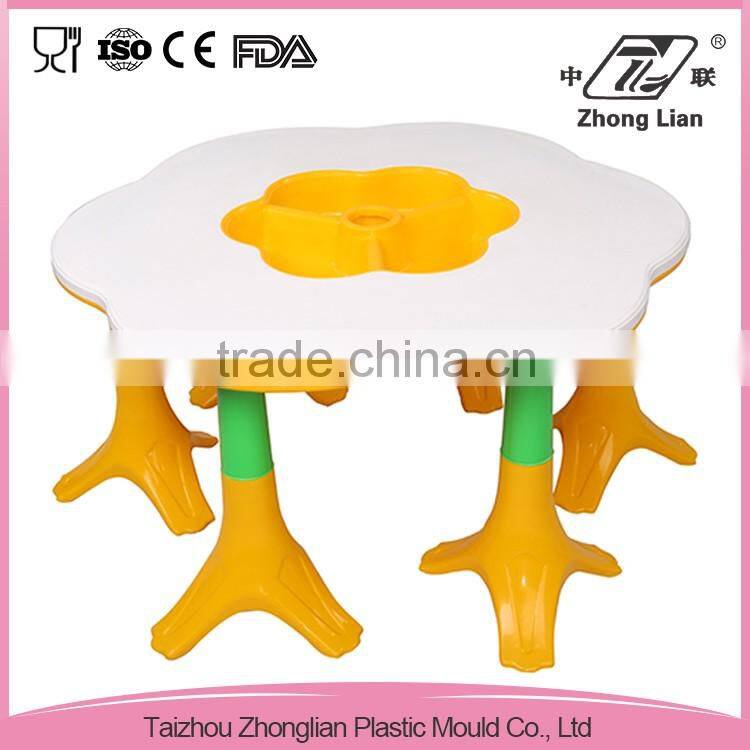 Factory price cheap durable plastic cheap kindergarten table chair