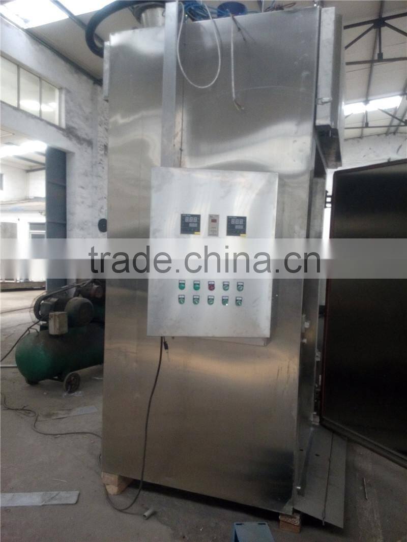 Fish tufu smoking oven