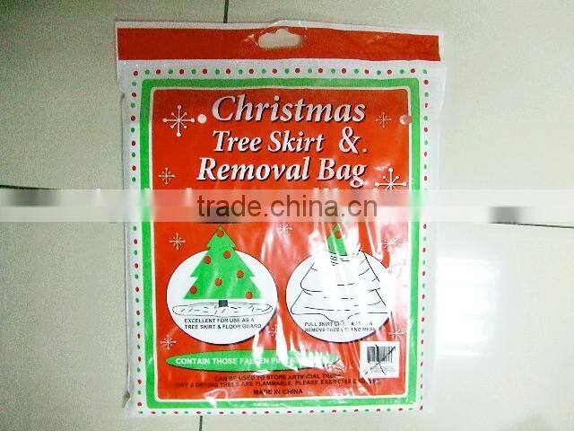 Made in China Fashion plastic color bag for christmas tree