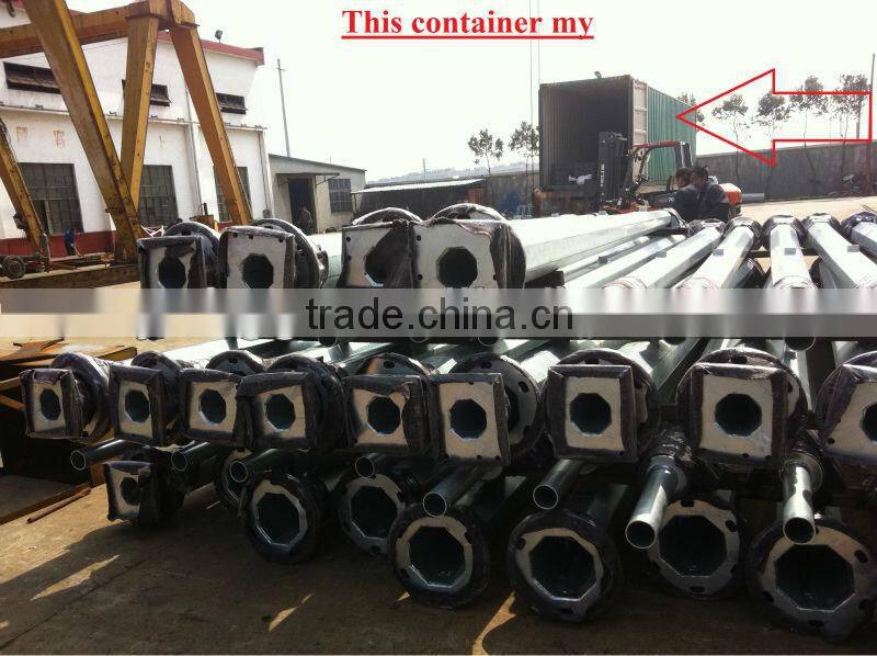 road traffic signal pole