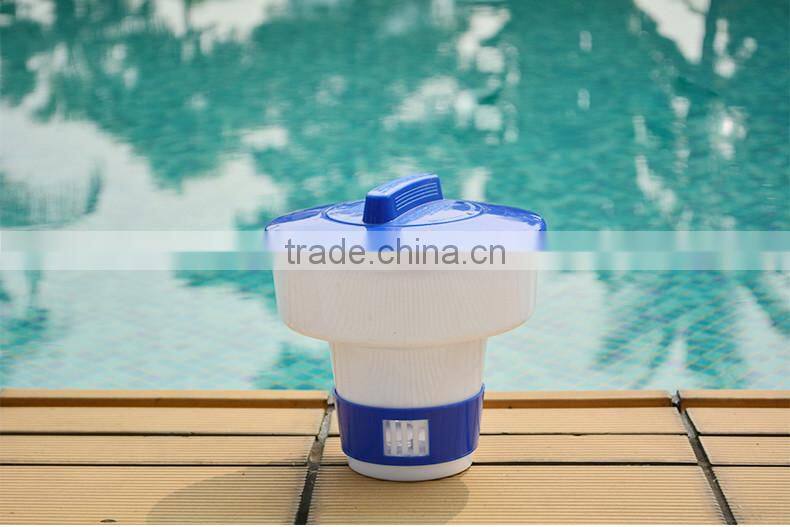 Hot sale 9" swimming pool automatic CHLORINE FEEDER dispenser,Floating Chemical Dispenser