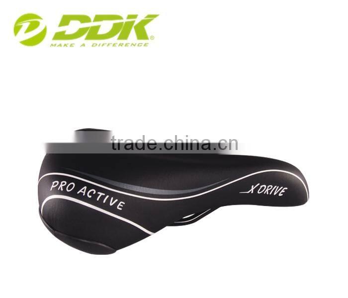 Taiwan made DDK ergo black saddle for city bikes mini velo folding bike saddle