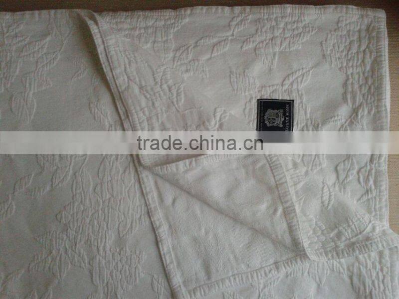 Cotton Jacquard Multi-ply Waffle Bed Blankets