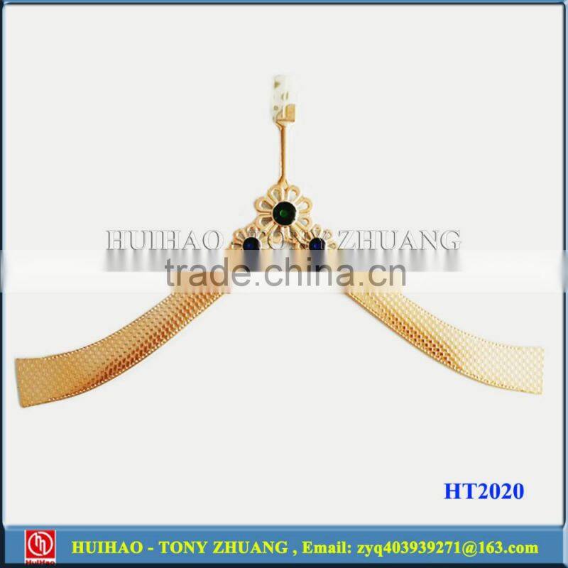 Wholessales TPU sandal upper slipper ornaments shoe accessories for lady (HT2034)