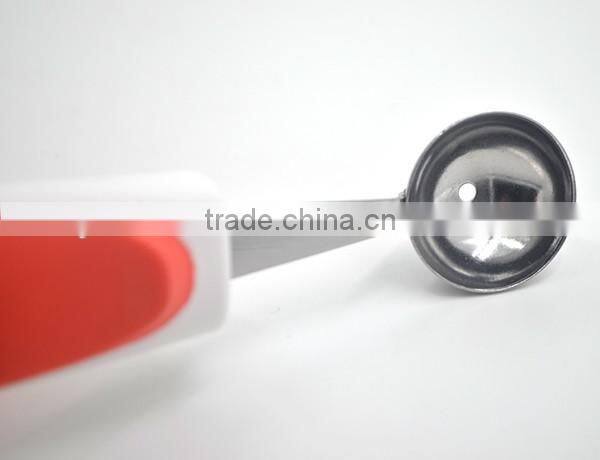 Novel design TPR handle Hot sales in Amazon fruit melon watermelon spoon