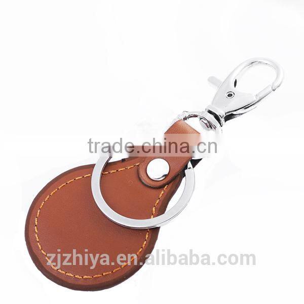 New style religious custom leather keychain