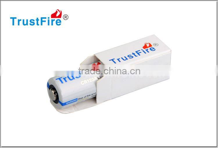 Trustfire lithium battery CR123A lithium-ion batteries disposable batteries 1300mah li-ion batteries lithium polymer batteries