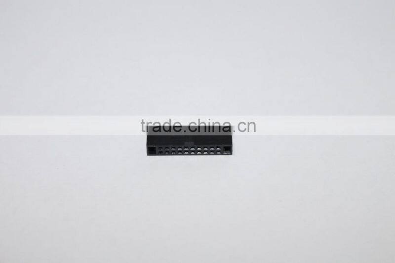 IDC Socket 1.27mm flat cable black 20pin