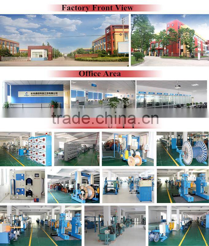 Good mechanical and temperature performance glass yarn ABC-IS drop fiber optic cable