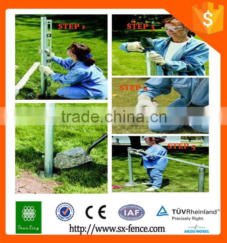 Alibaba Hot dipped galvanized wire chain link fence for hot sale!!!