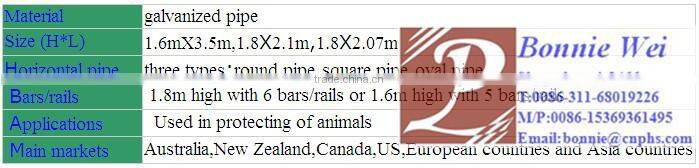 Pipe corral fence cheap vinyl fence(factory & trader)