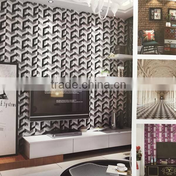 brick design pvc wallpaper 3d visual effects