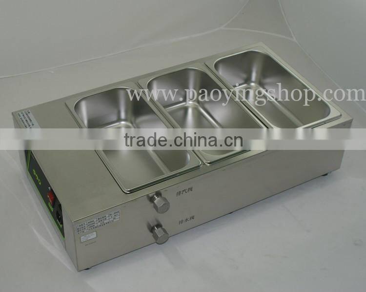 12kg Commercial Use 110v 220v Electric Digital Chocolate Warmer with 3 Melting Pot