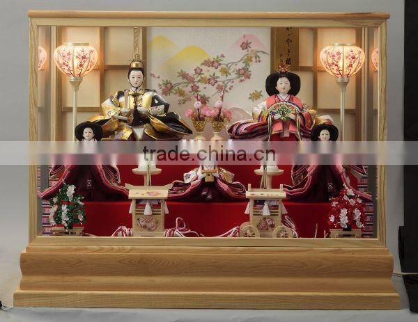 Unique mini doll Hina / Gogatsu Ningyo at reasonable prices , case available