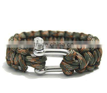 DIY outdoor survival Paracute bracelet PRB-1013