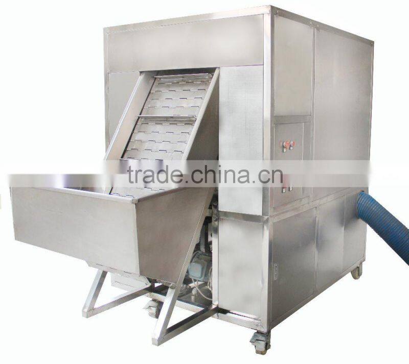 dry garlic disc machine/garlic peeling machine/garlic skin peeler/garlic cutting machine