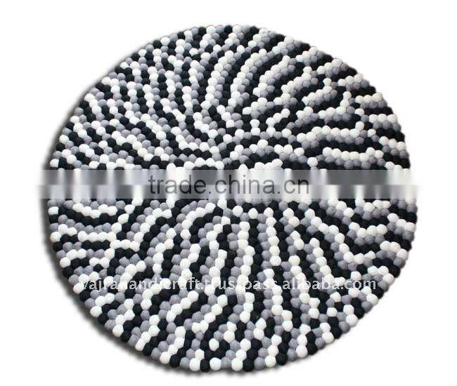 Felt Ball Rugs / Carpet