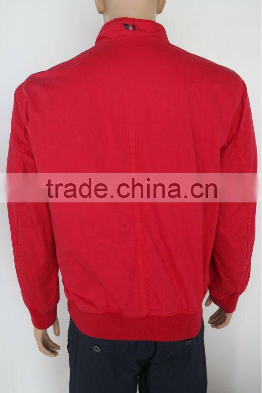Men's Fashion Red Spring Jacket/OEM Service/Man Jacket