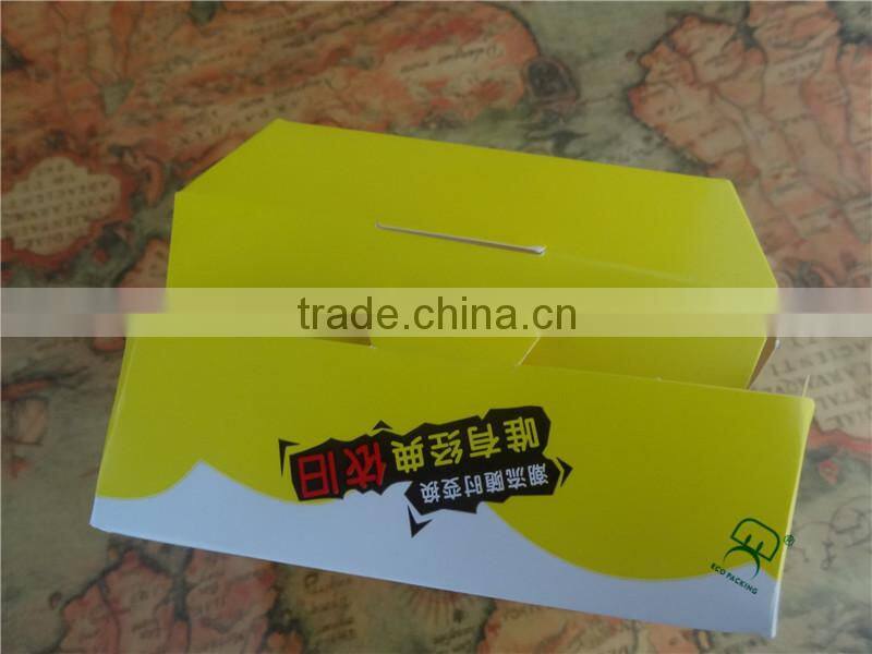 take away cardboard box for hamburger