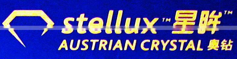 Stellux A193 Glass chatons Point back rhinestones Crystal AB