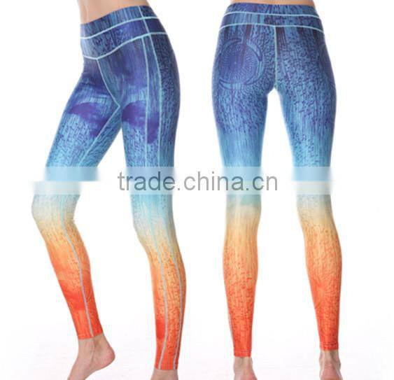 Dry fit Custom Sublimation Printed Yoga leggings, Compression Tights,Wholesale Yoga Pants