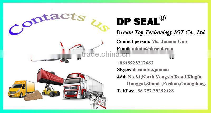 Big Flag Numbered Plastic Security Container Seals DP-420RL