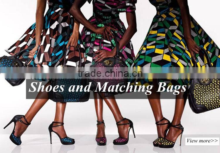 Italian matching shoes and bags stone design shoes mix women hand bag