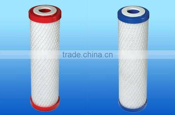 10"big blue (jumbo ) carbon filter block cartridge/cto water filter cartridge